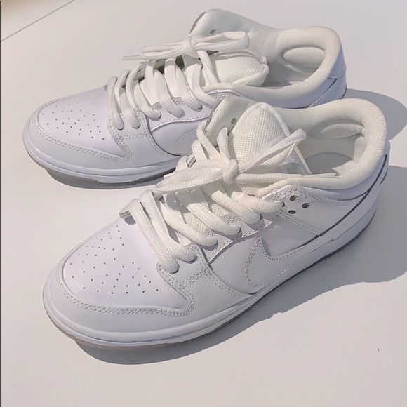 dunk low pro white ice